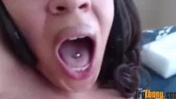 Beautiful erotic cougar slut fingering black meaty vagina